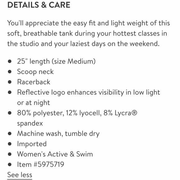 NWOT Zella Razorback Athletic Top - Picture 5 of 5